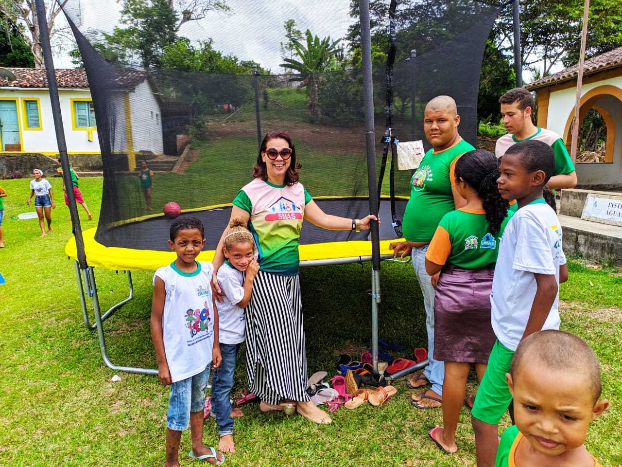 Camacã: Crianças beneficiárias do CRAS se divertem em confraternização de fim de ano